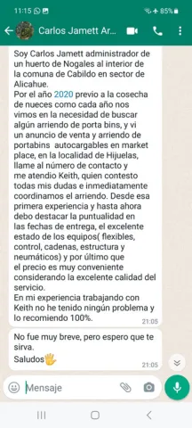 Testimonio visual publicado por Portabins Williams, imagen 5